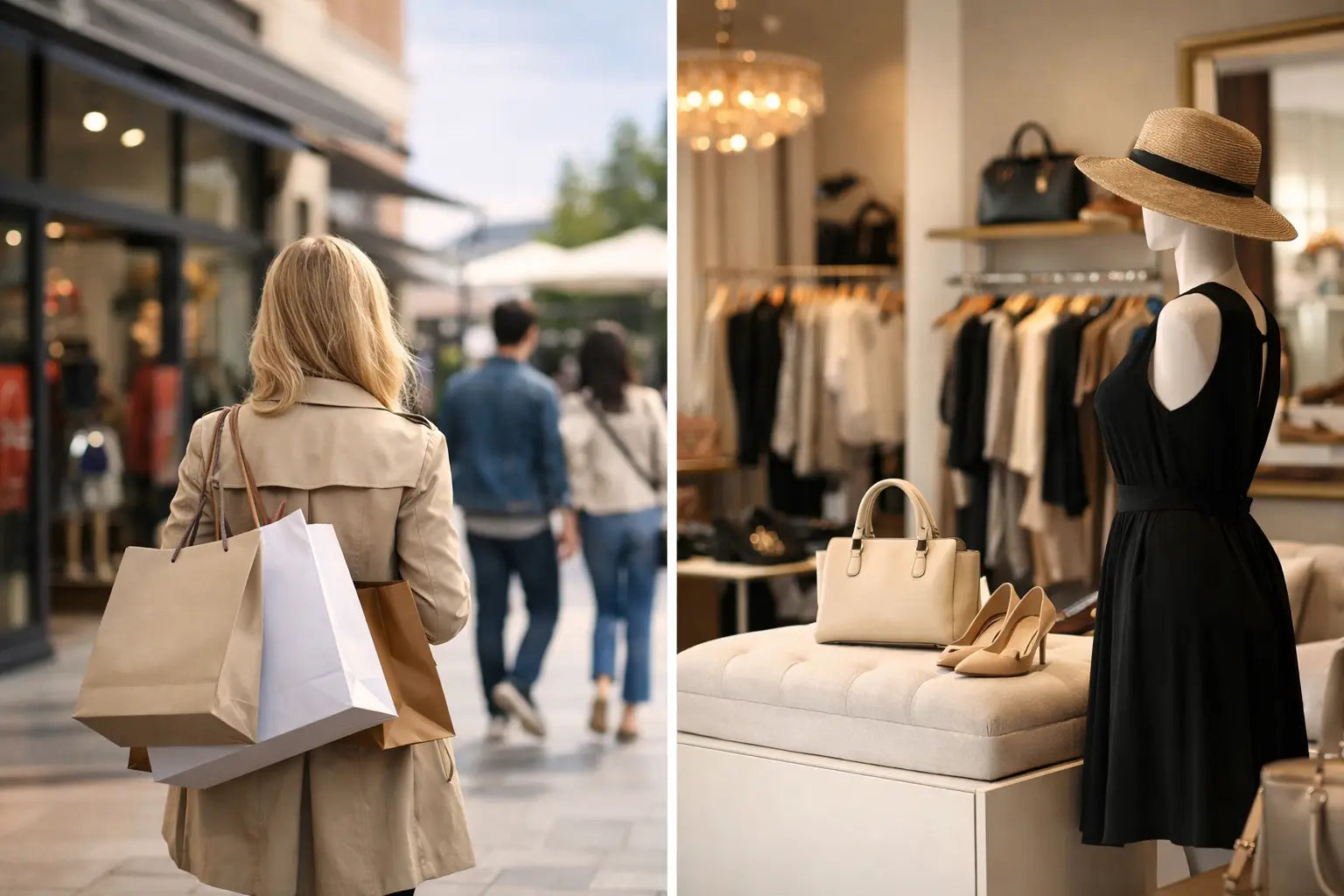 Designer Outlet Versus Boutique: What Changes?