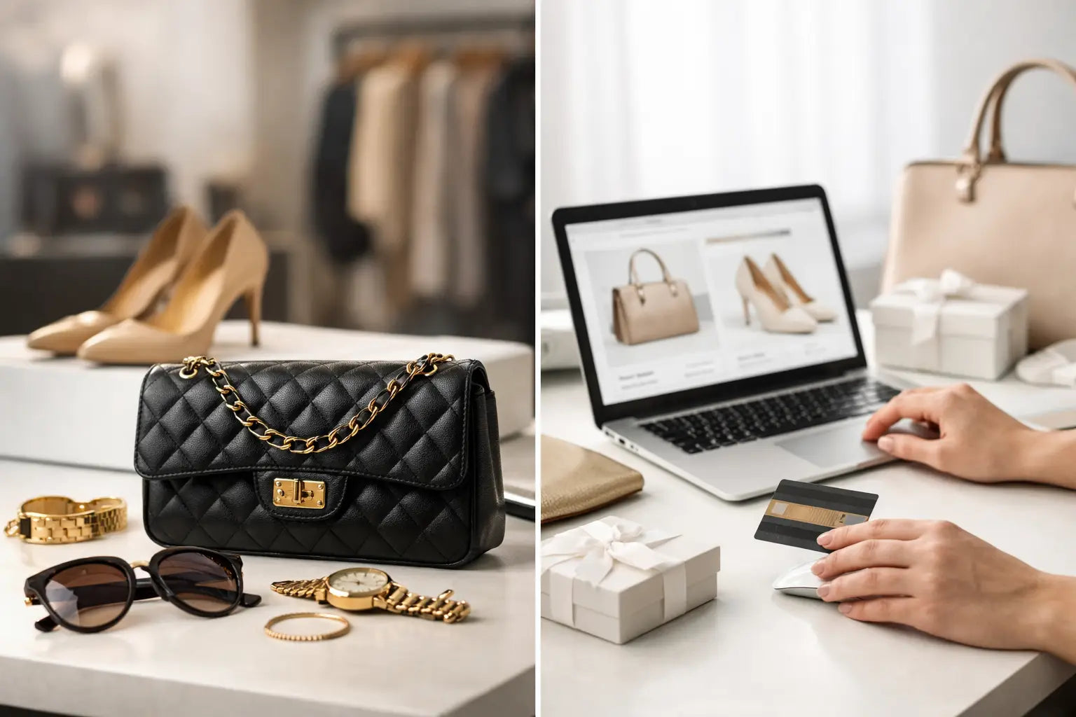Luxury Resale Versus Online Boutique