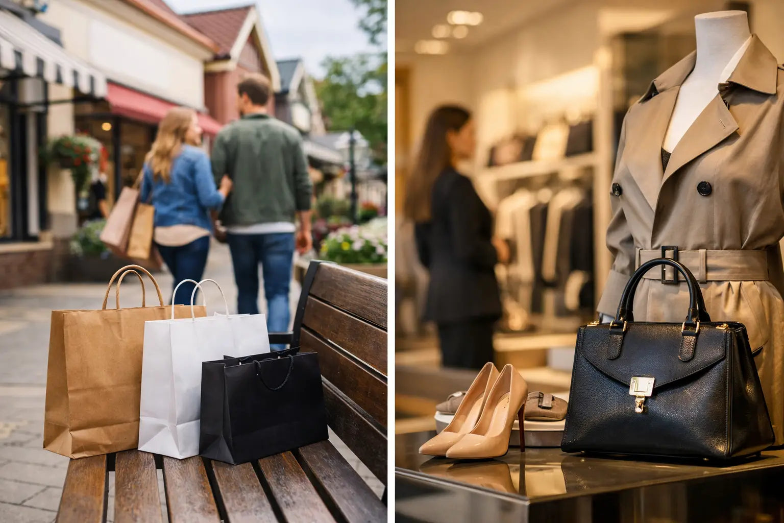 Designer Outlet Versus Full Price