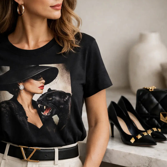 Valentino Garavani Panther Lady T-shirt Review