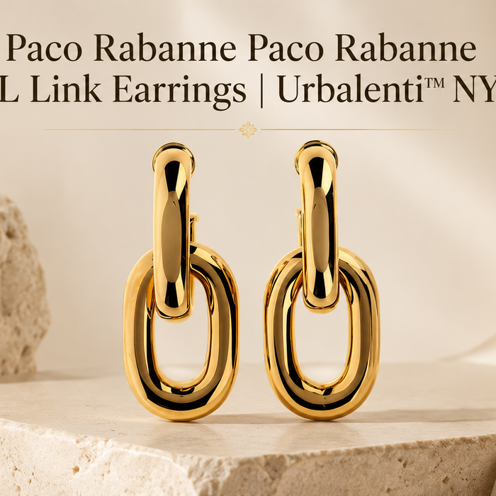 Paco Rabanne Paco Rabanne Xl Link Earrings | Urbalenti™ NYC