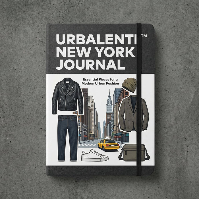 Essential pieces for a modern urban wardrobe — designer outerwear, sneakers and accessories