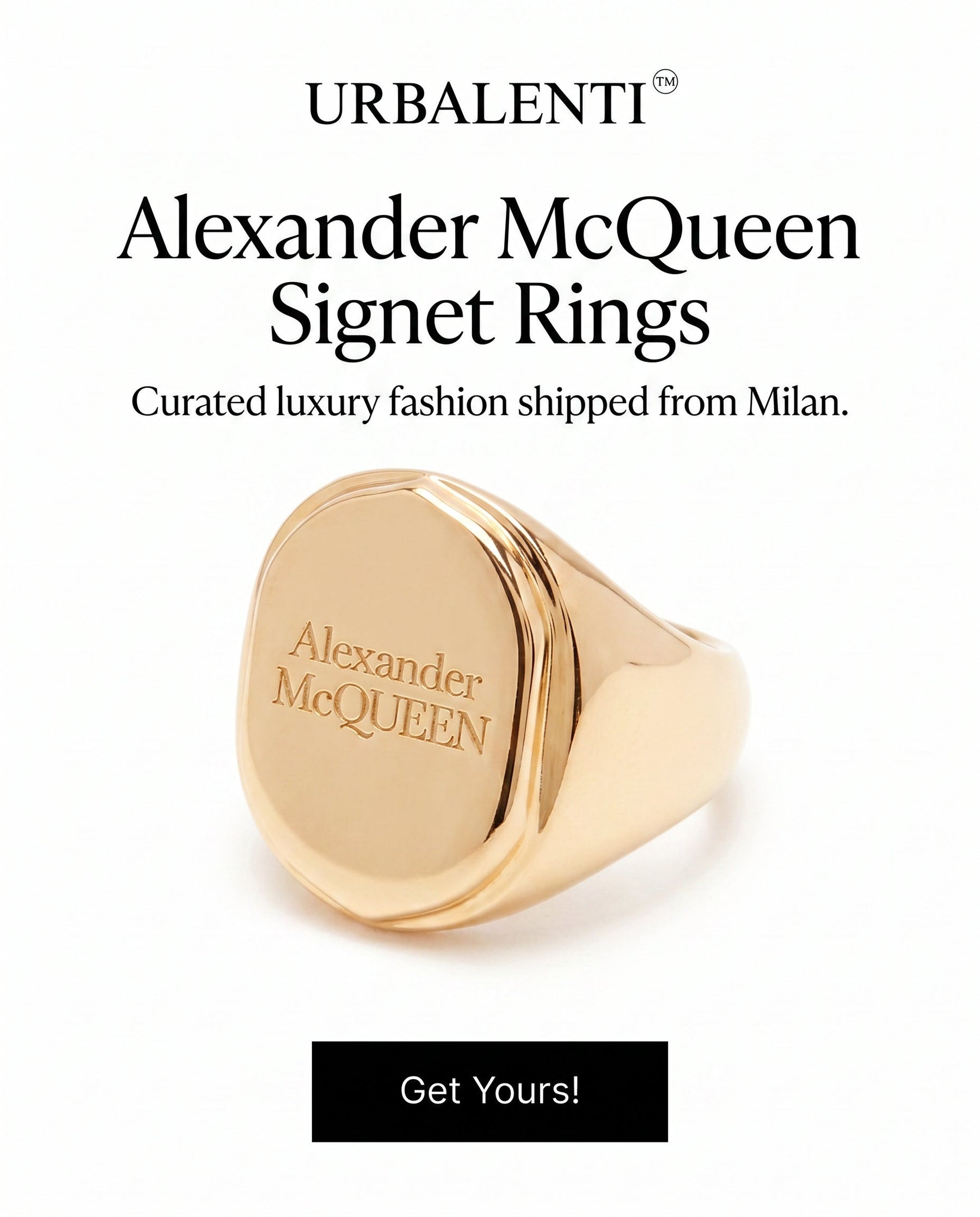 Discover the Distinctive Elegance of Alexander McQueen Rings