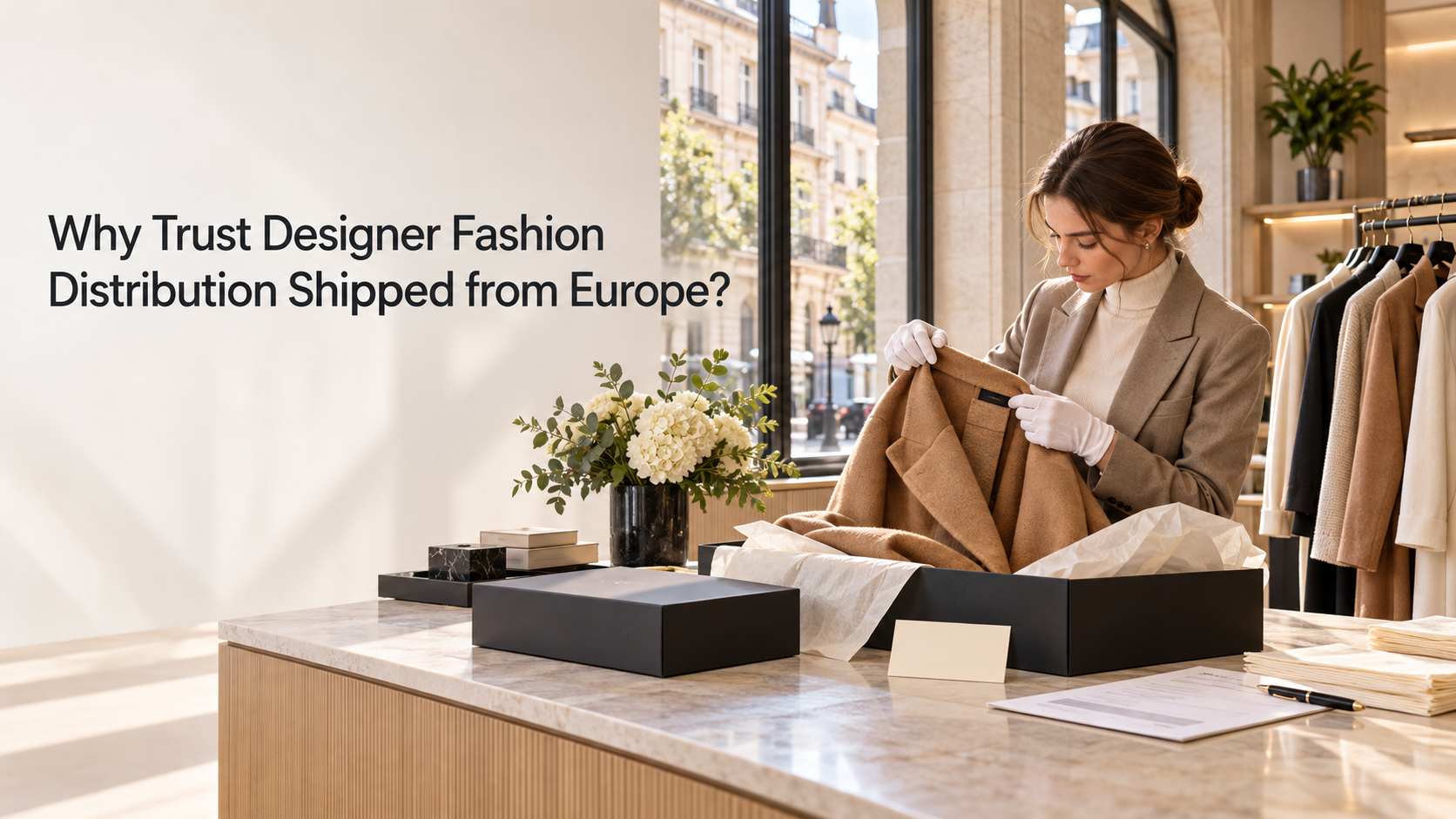 Why trust designer fashion distribution shipped from Europe?
