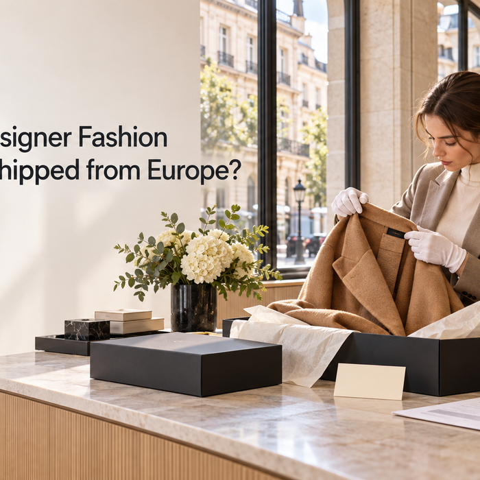 Why trust designer fashion distribution shipped from Europe?