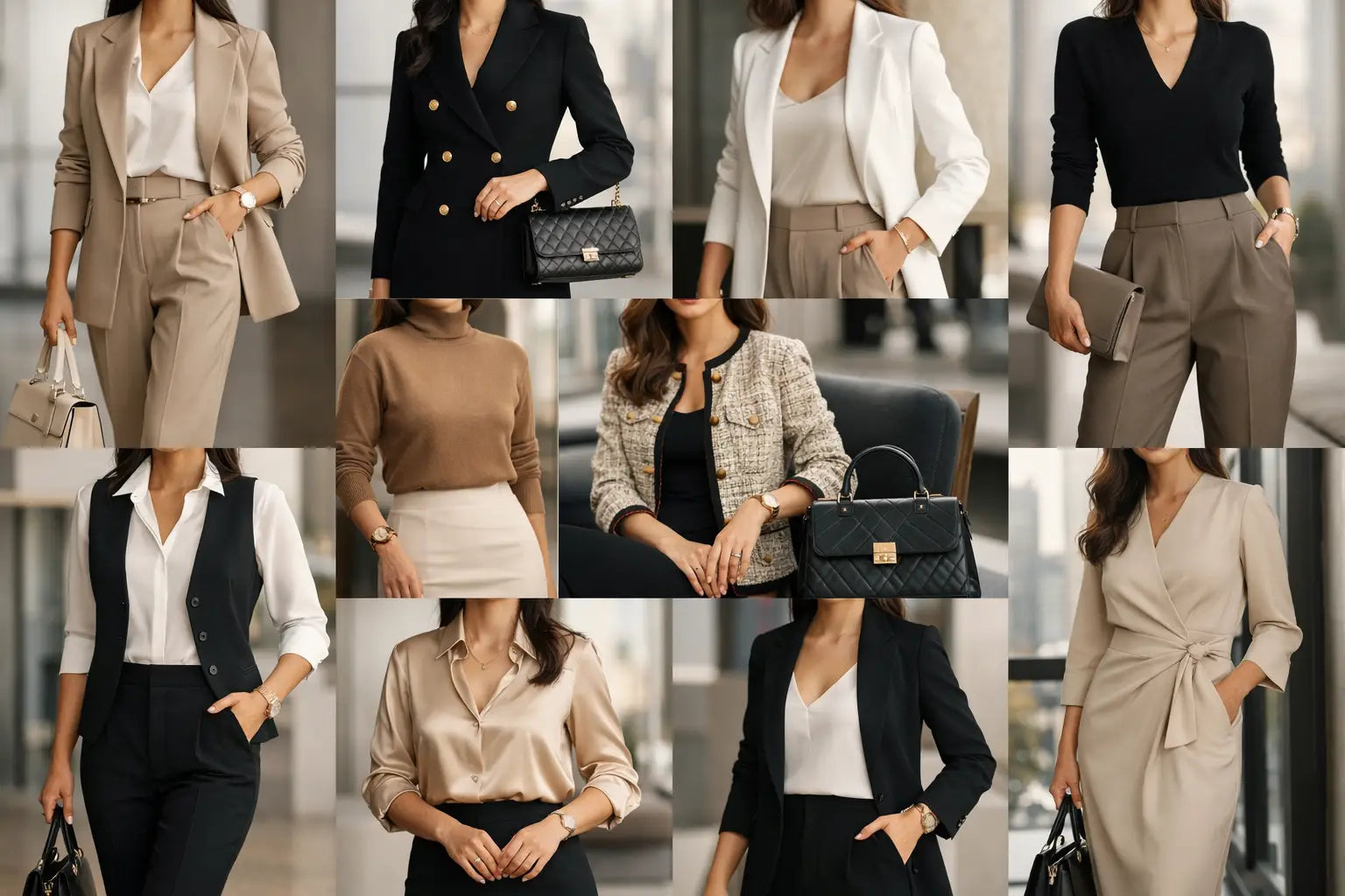 10 Luxury Workwear Outfit Examples