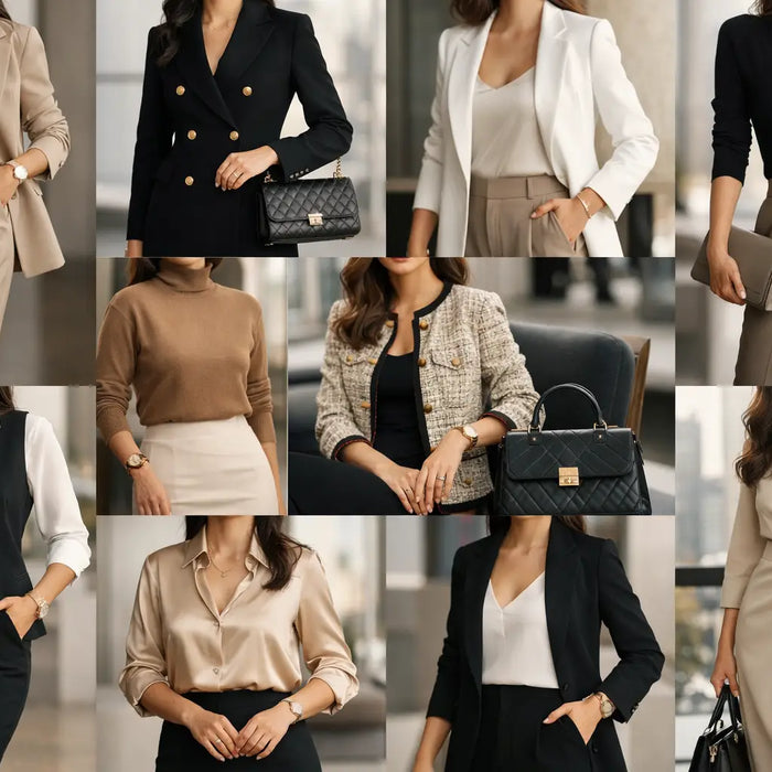 10 Luxury Workwear Outfit Examples