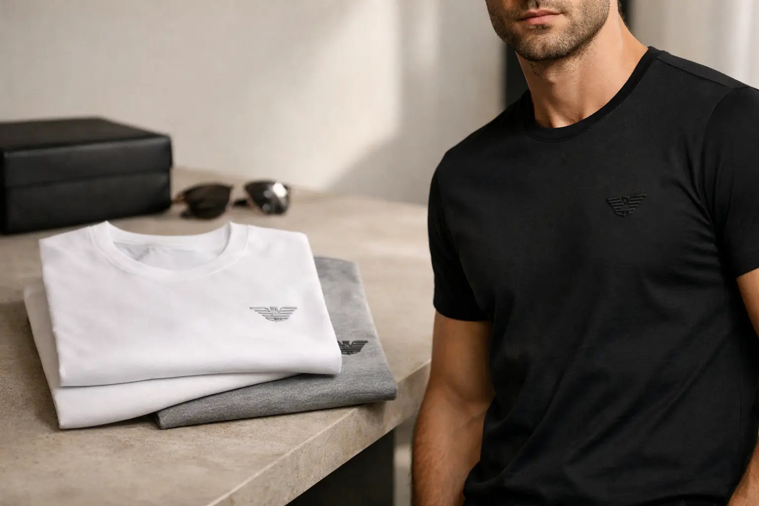 Emporio Armani T-shirts Worth Wearing Now