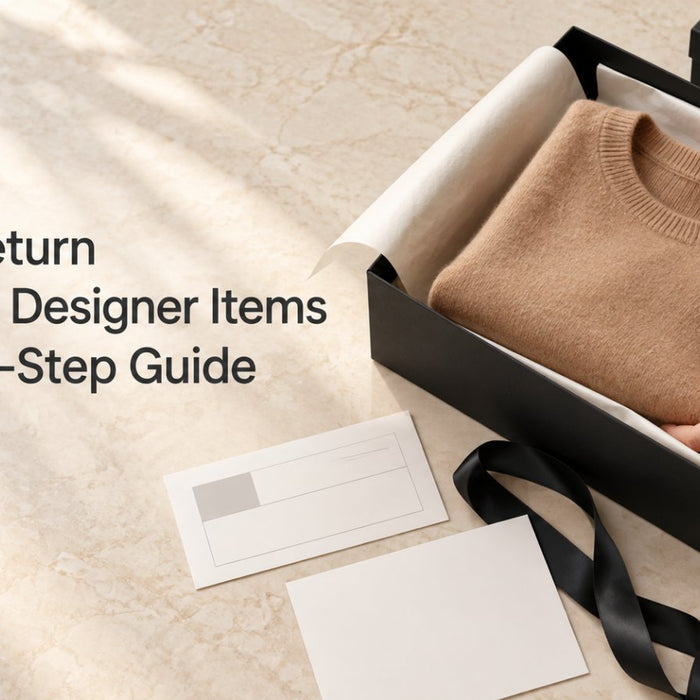 How to Return Expensive Designer Items: A Step-by-Step Guide