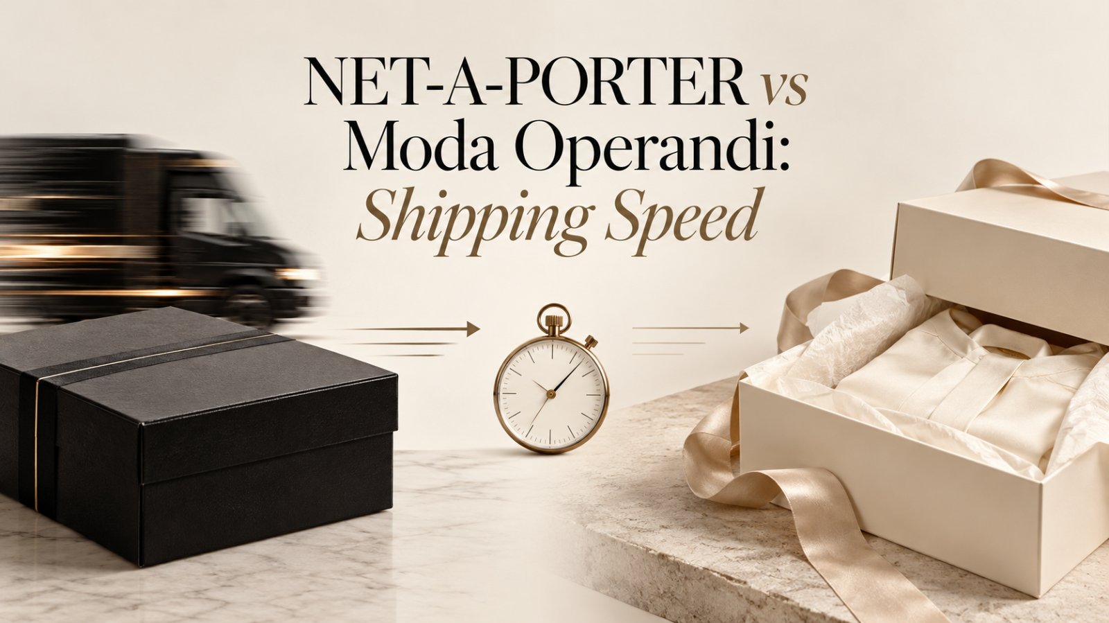 NET-A-PORTER vs Moda Operandi: Shipping Speed