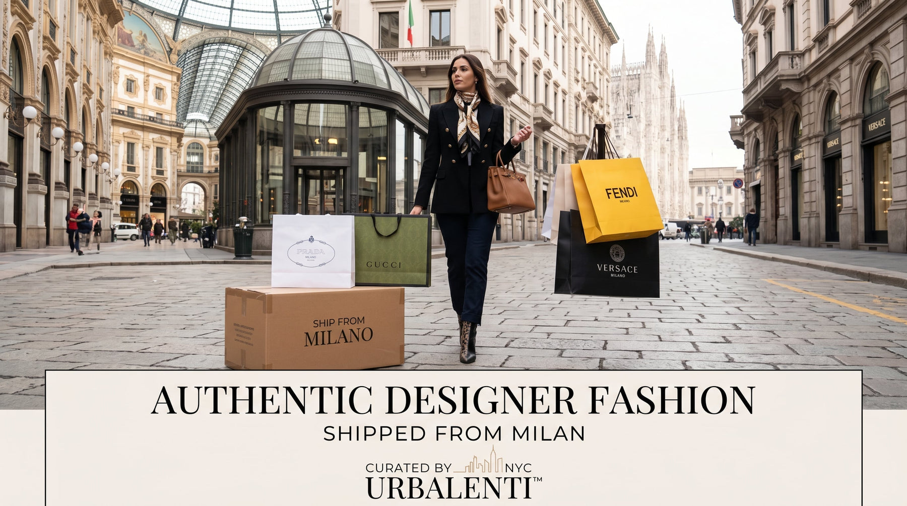 Urbalenti™ NYC | Authentic designer fashion shipped from Milan