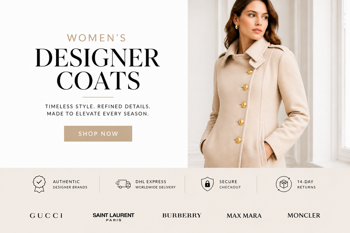 Women's Designer Coats