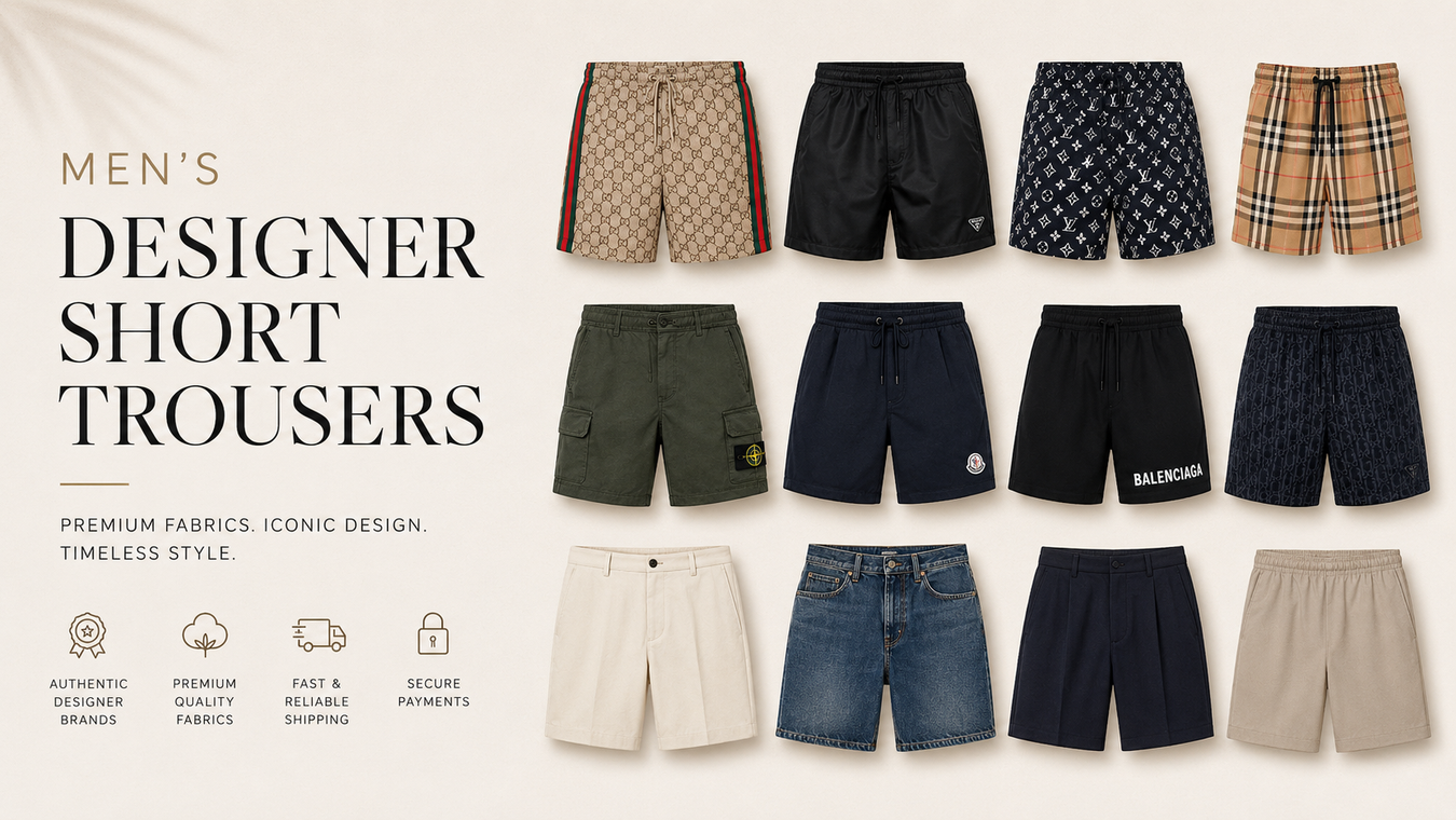 Men's Designer Short Trousers