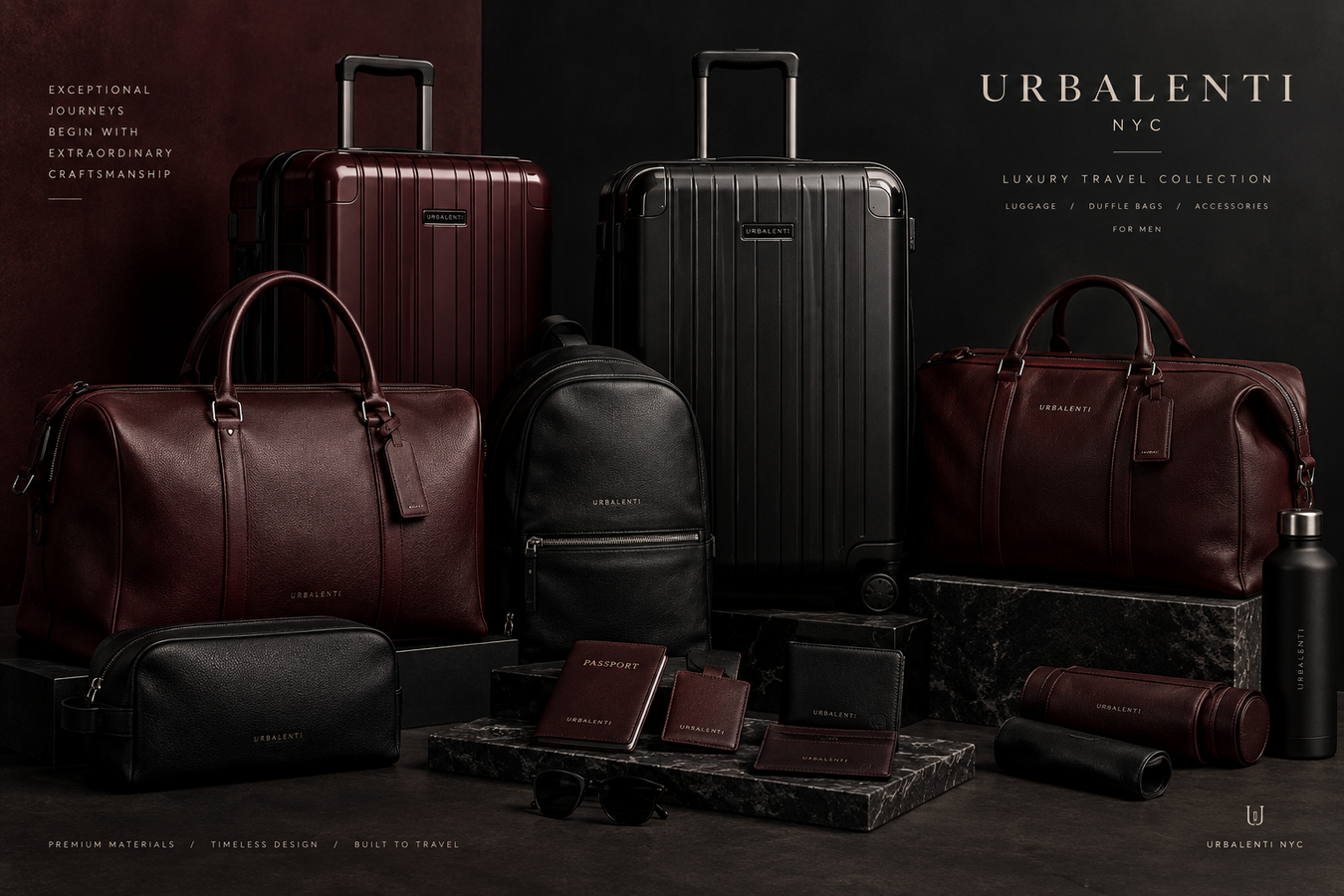 Designer Luggage and Travel for Men