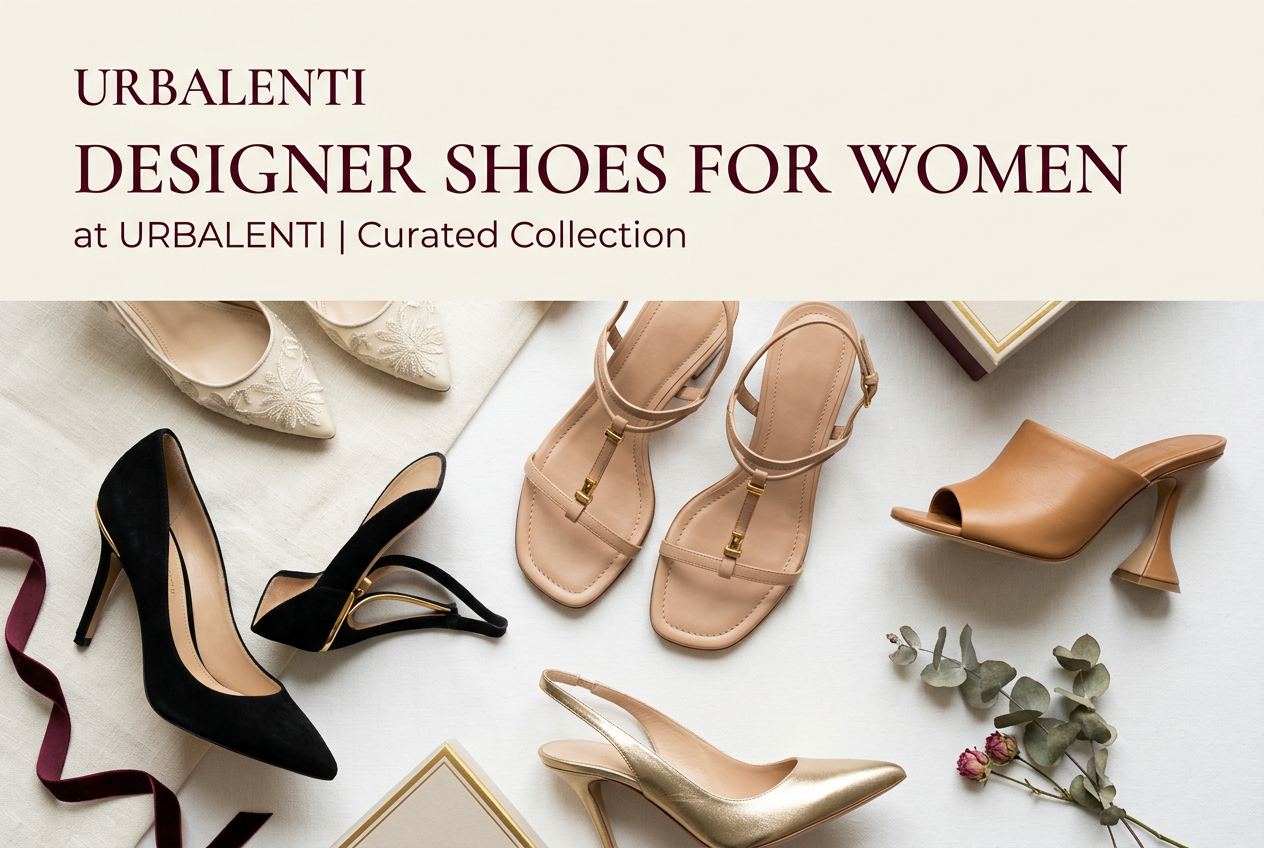 Designer Shoes for Women curated collection featuring elegant heels, sandals, flats, and pumps; shop online shipped from Italy at Urbalenti.
