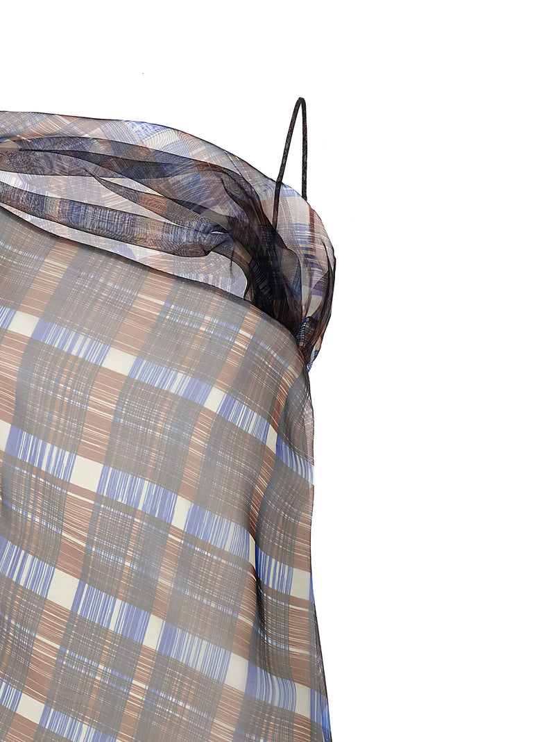 Ferragamo Asymmetrical Dress | Urbalenti™ NYC