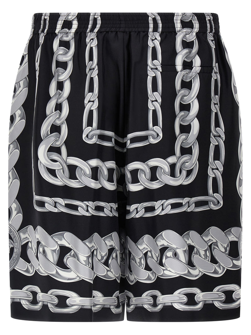 Versace Medusa Chains Bermuda Shorts | Urbalenti™ NYC