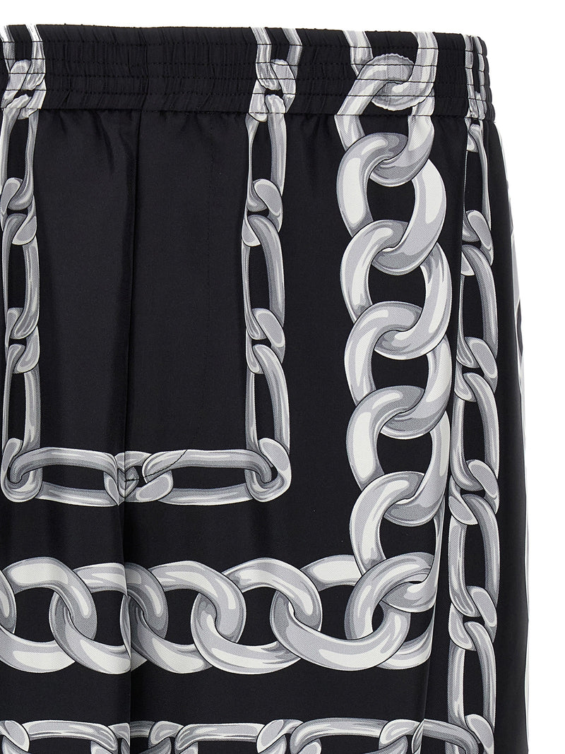 Versace Medusa Chains Bermuda Shorts | Urbalenti™ NYC