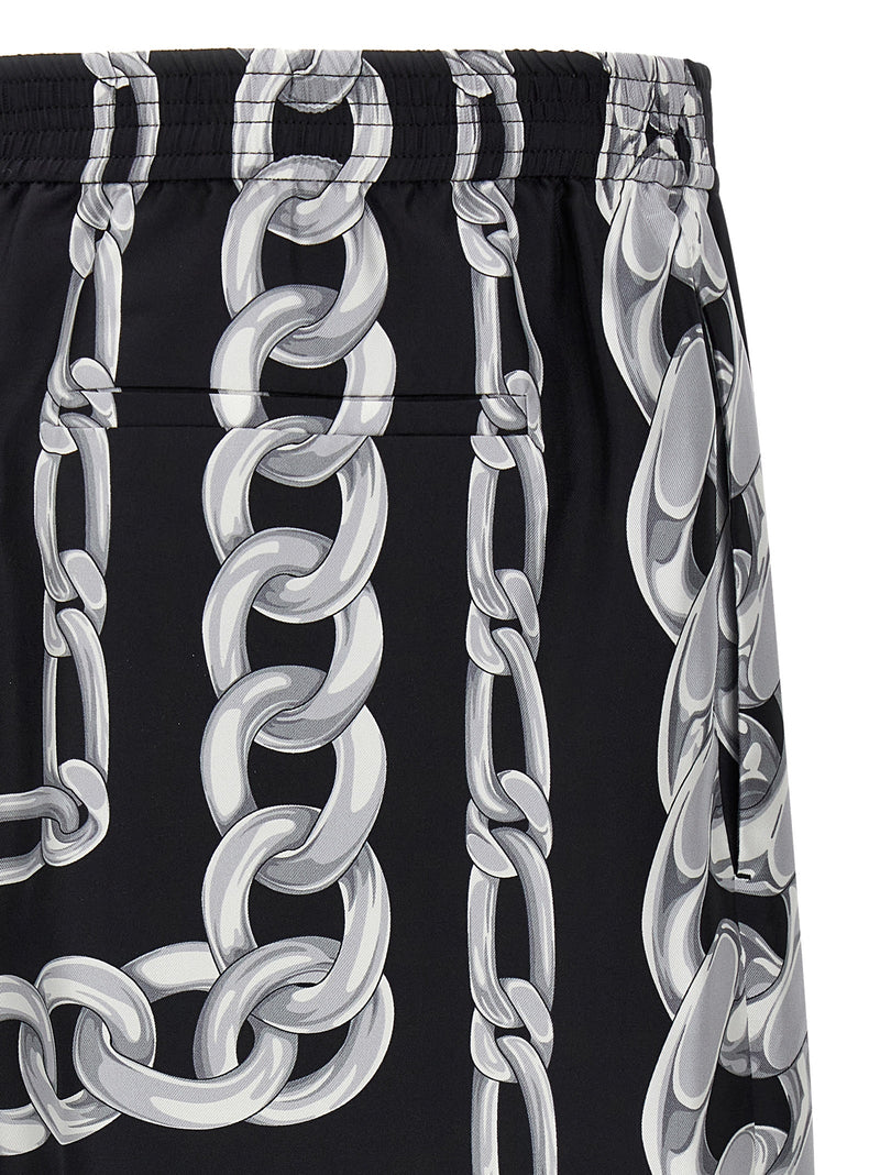 Versace Medusa Chains Bermuda Shorts | Urbalenti™ NYC