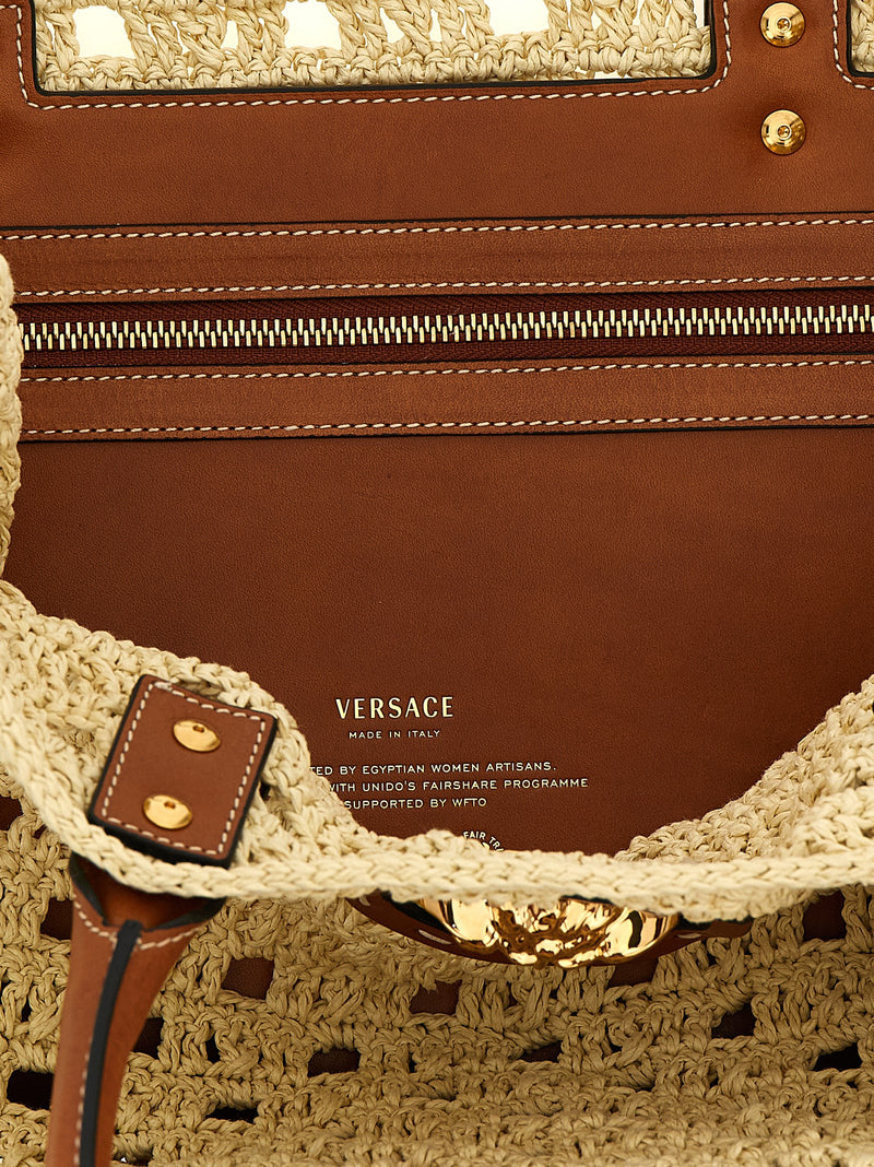 Versace Versace La Medusa Large Shopping Bag