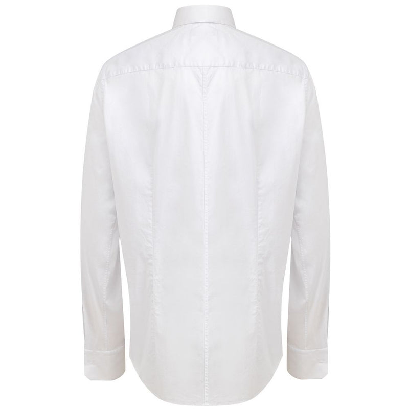 Dolce & Gabbana White Cotton Dress Shirt