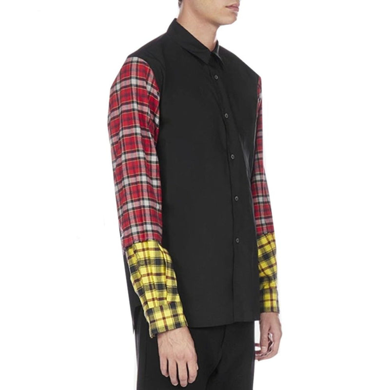 Comme Des Garçons Black Cotton Dress Shirt