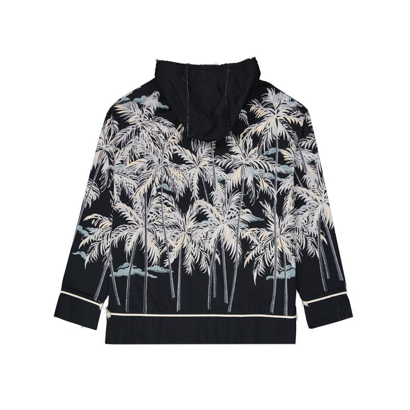 Palm Angels Black Cotton Sweatshirt