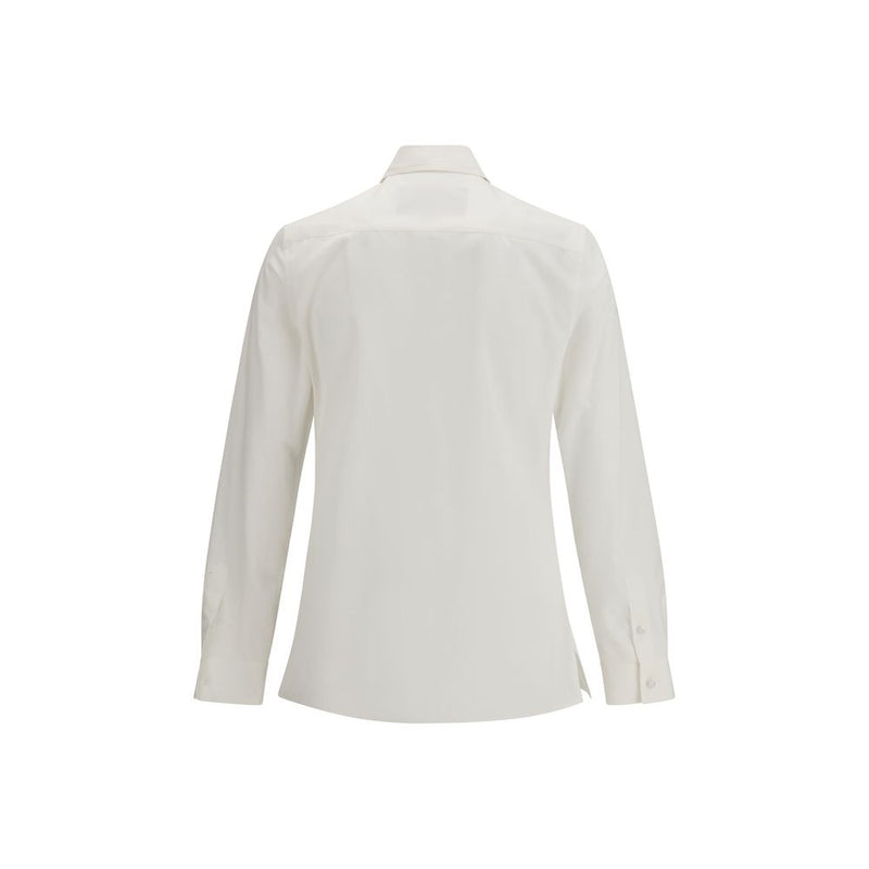 Valentino Garavani White Cotton Dress Shirt