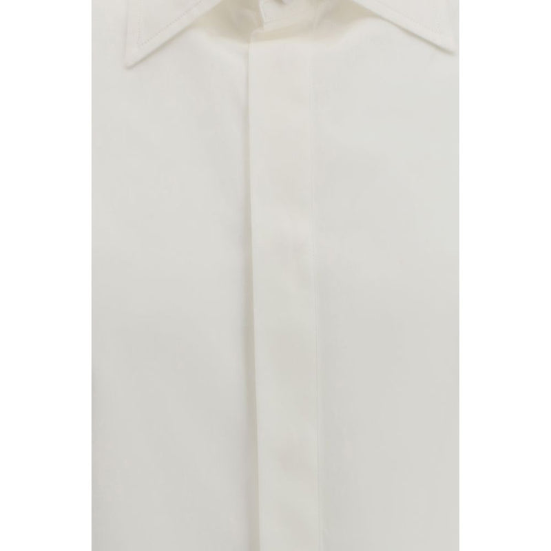 Valentino Garavani White Cotton Dress Shirt