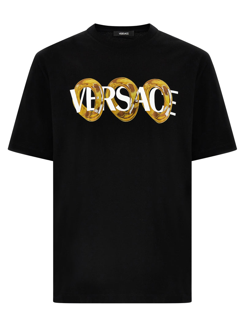 Versace Logo Print T-shirt | Urbalenti™ NYC