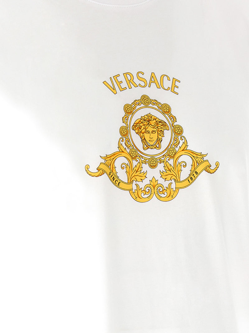 Versace Hall Of Heroes Crest T-shirt | Urbalenti™ NYC