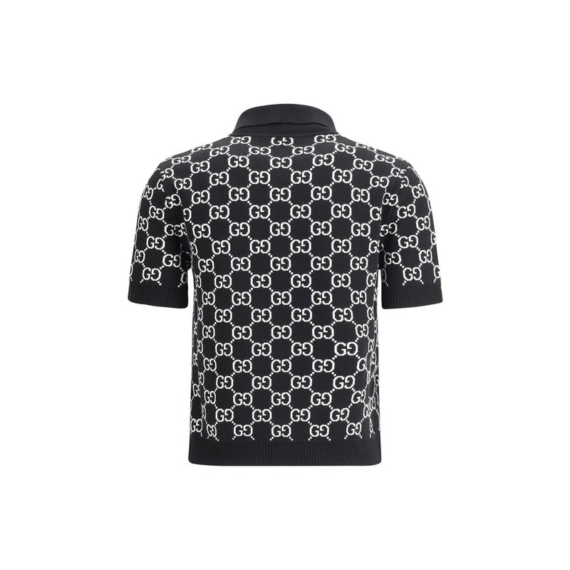 Gucci Black Wool Oves Aries Dress Shirt