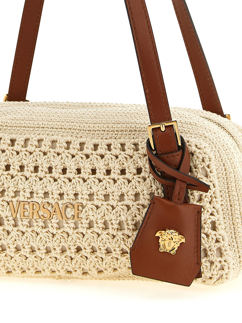 Versace Versace Tag Shoulder Bag