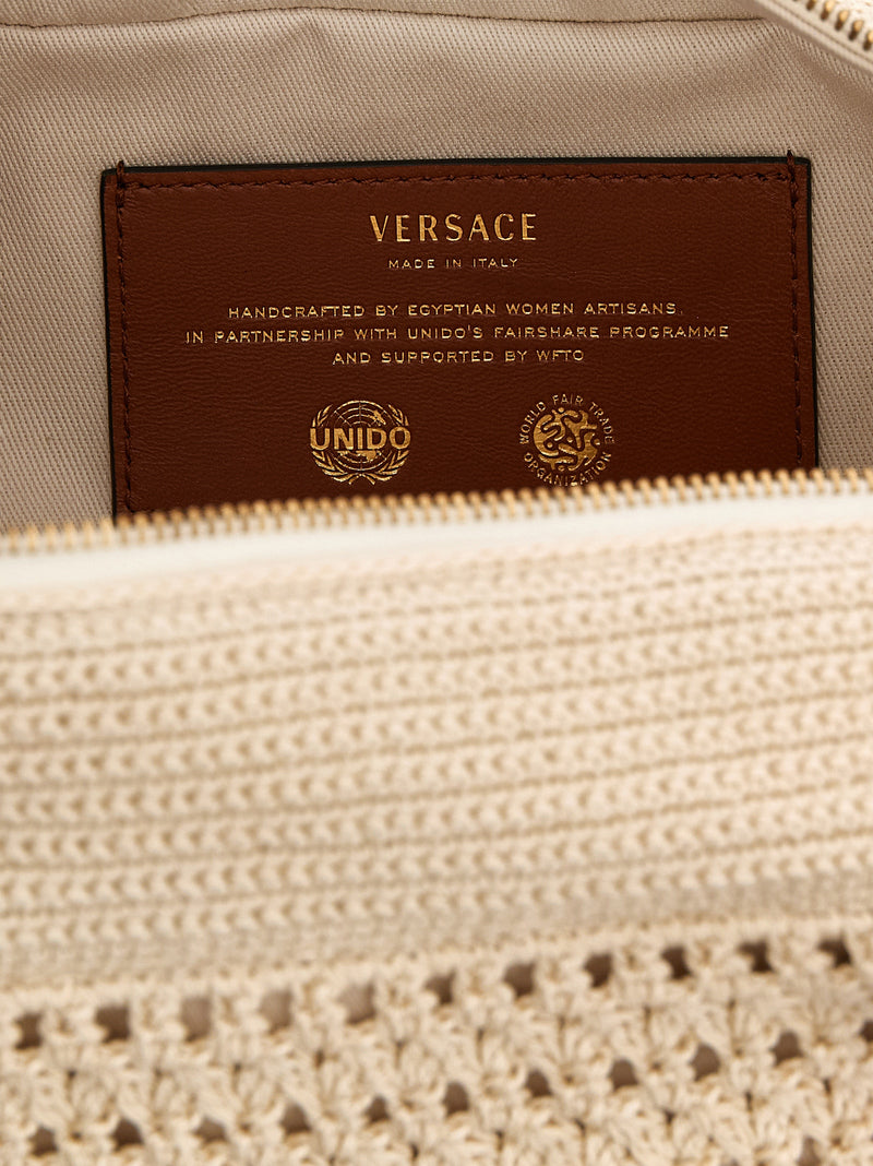 Versace Versace Tag Shoulder Bag
