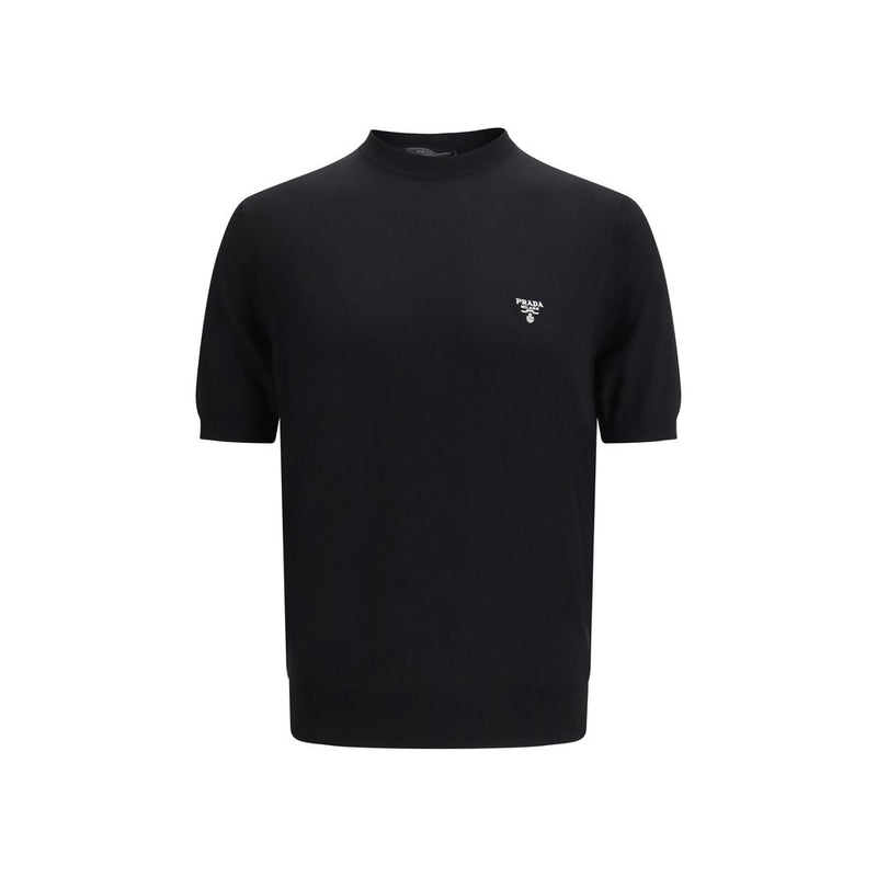 Prada Black Wool T-Shirt