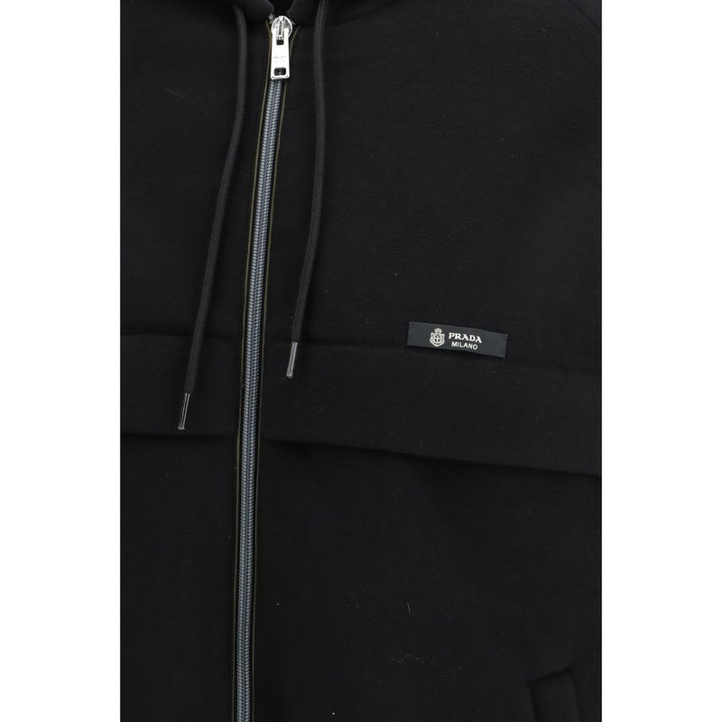 Prada Black Polyester Shell Jacket