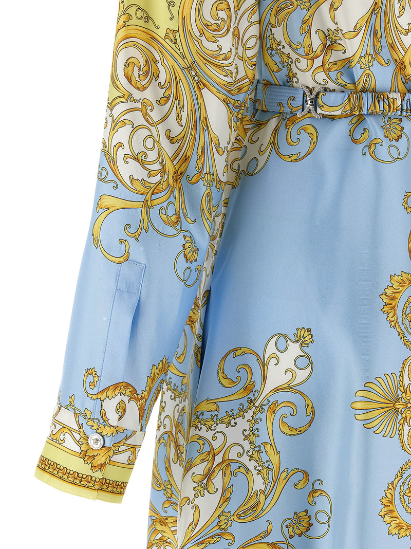Versace Spring Barocco Dress | Urbalenti™ NYC