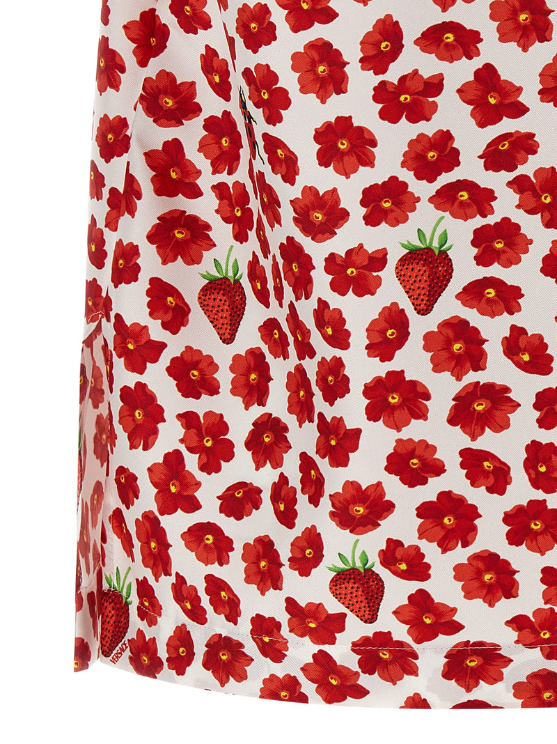 Versace Versace Strawberry Garden Shirt