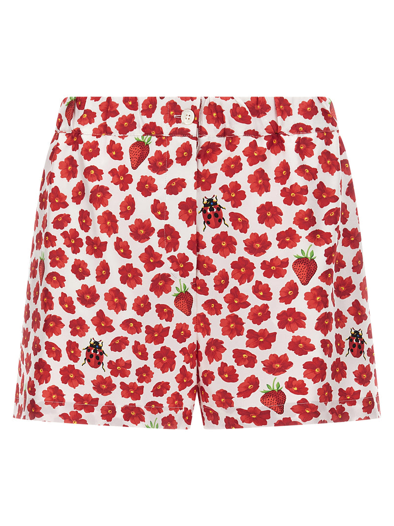 Versace Strawberry Garden Shorts | Urbalenti™ NYC