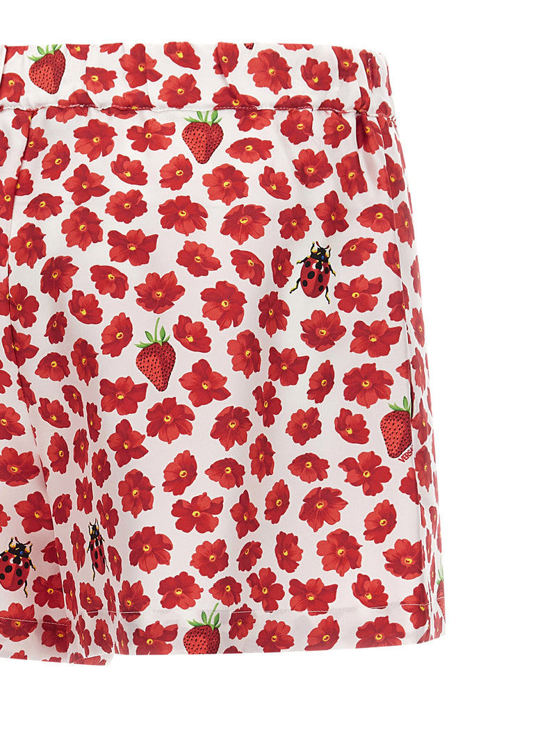 Versace Strawberry Garden Shorts | Urbalenti™ NYC