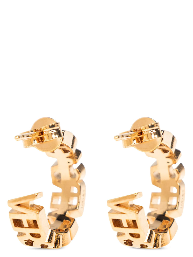 Versace Versace Logo Earrings