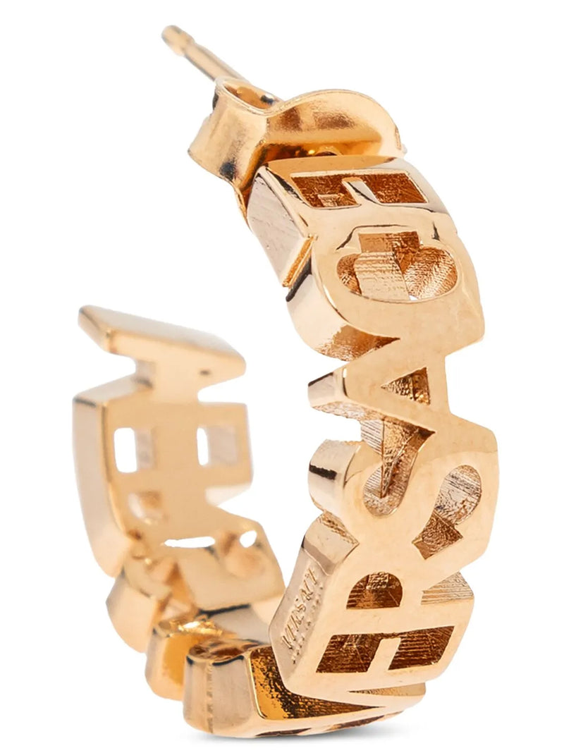 Versace Versace Logo Earrings