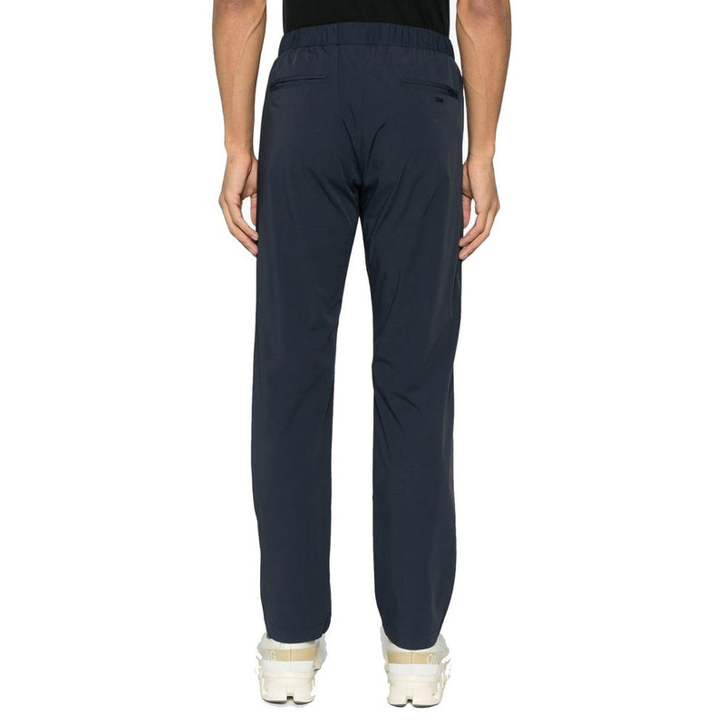 Herno Gray Elastane Casual Pants