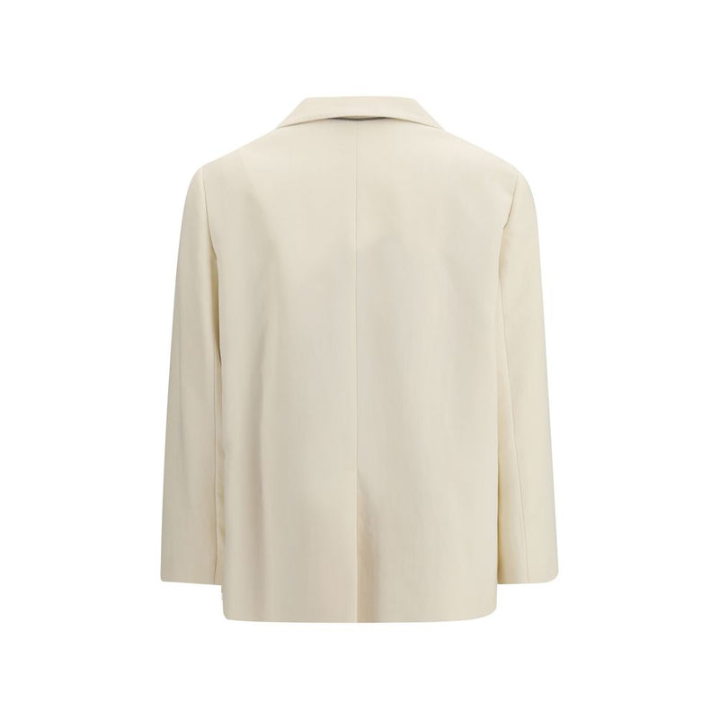 Brunello Cucinelli Beige Viscose Jacket