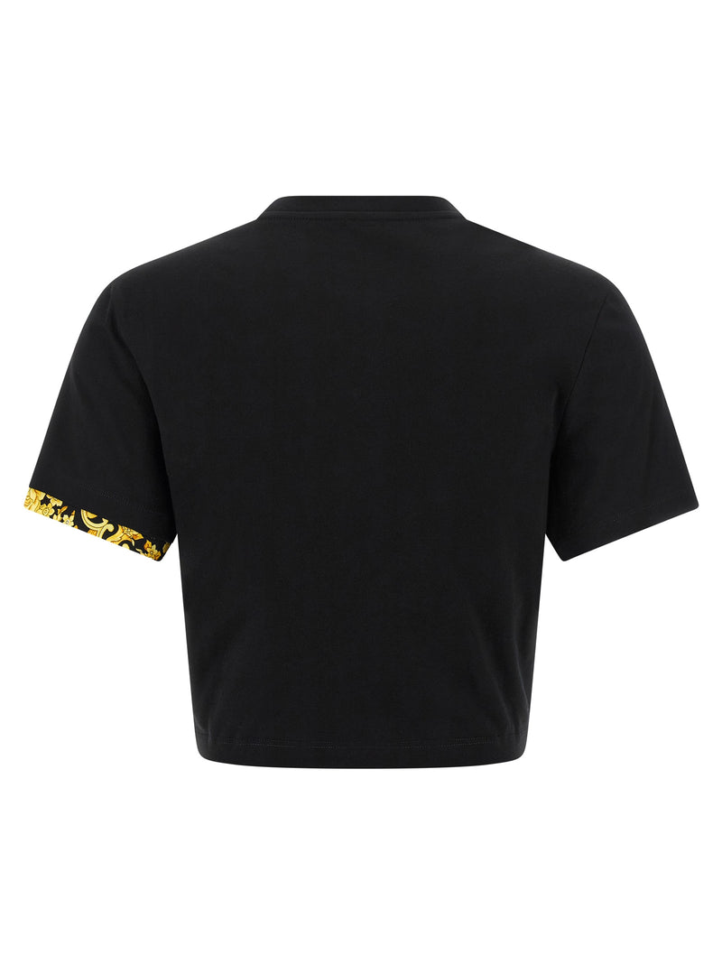 Versace Barocco Double Layer T-shirt - Cotton Jersey - Style 148331B000... | Urbalenti™ NYC