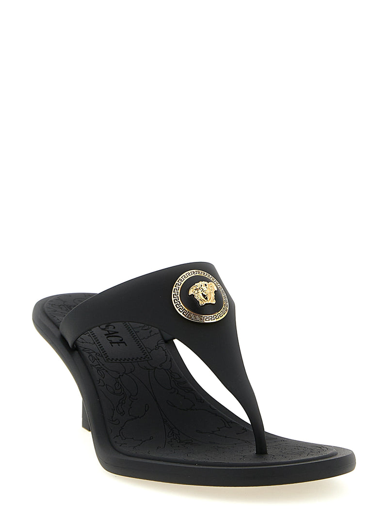 Versace Alia Sandals - Rubber - Style 11A109831B | Urbalenti | Urbalenti... | Urbalenti™ NYC