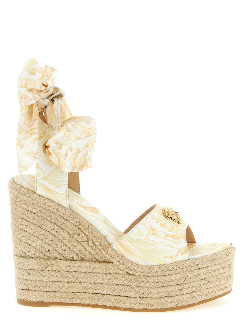 Versace La Medusa Wedges | Urbalenti™ NYC
