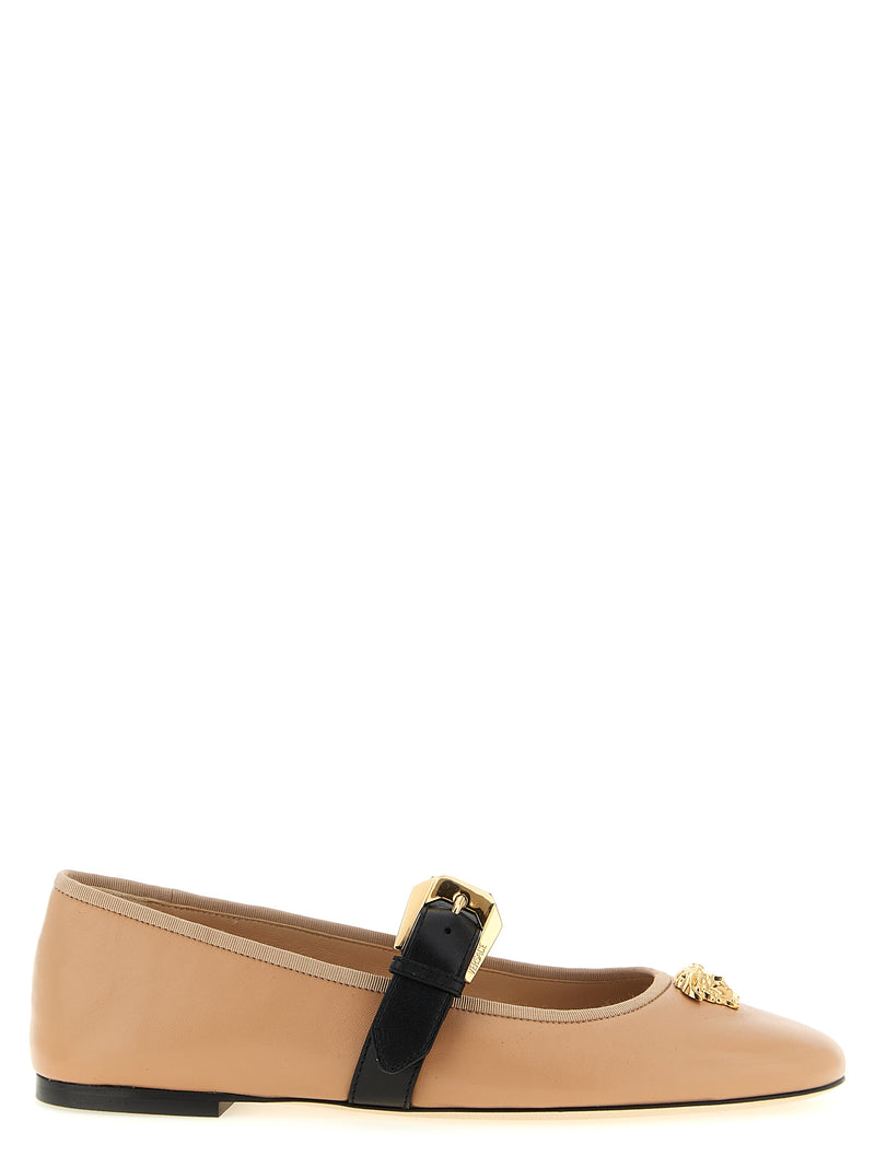 Versace Versace La Medusa Ballet Flats