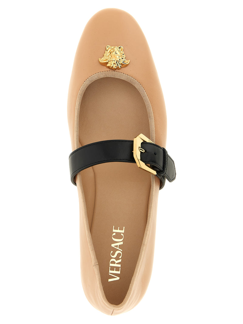 Versace Versace La Medusa Ballet Flats