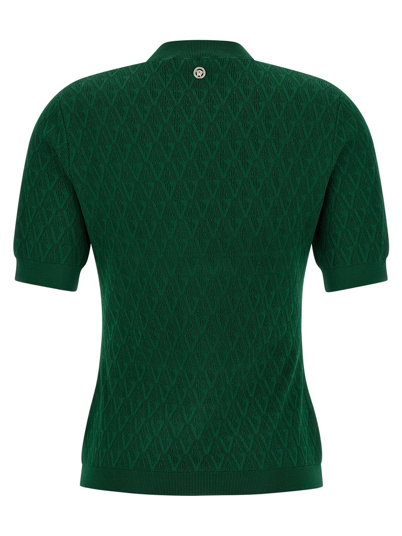 Versace V-pattern T-shirt | Urbalenti™ NYC